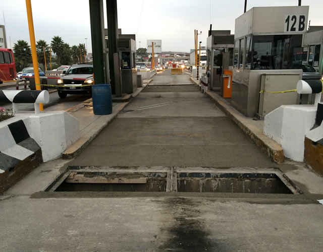 Caseta CAPUFE Tepozotlán - Palmillas